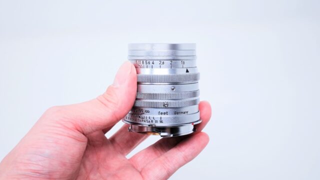 Leica Leitz Summarit 5cm F1.5 レンズフィルター付き